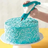 Baking Tools Cake Decorating Kit Pen Pastry Cream Tube Biscuit Squeeze Gun Supplies