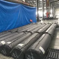 Geosynthetics Black Woven Geotextile Membrane for Slope and Road Construction