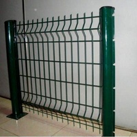 Easily Assembled Welded Green Wire Mesh Guardrail Price Garden Fence Netting