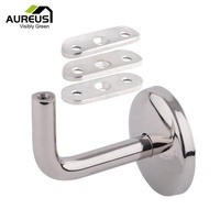 Modern Mirror Polished 316 Stainless Steel Wall Mount Handrail Bracket