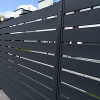 Aluminum alloy guardrail Villa courtyard fence Aluminum art balcony guardrail railing, fence fence wall