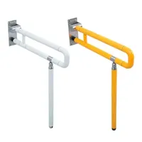 Foldable Grab Handle Handrail Support Stainless Steel Handicap Grab Bars Bathtub Showers Bathroom Disabled Indoor Women
