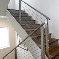 Modern Cable Handrail Handrail Fittings Stair Cable Fencing Hardware