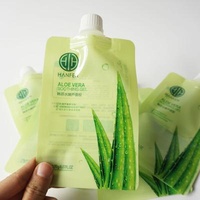 Custom Printed Plastic Beverage Moisture Proof BOPP Laminated Nylon LDPE Liquid Holder Up Pouch With Retort Spout Packaging Bags With Spout