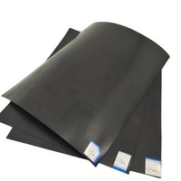 0.75mm 1mm 1.5mm 2mm Fish Farm Pond Liner Reinforced Plastic Water Dam Pond Liner HDPE Geomembrane For Irrigation Ditches