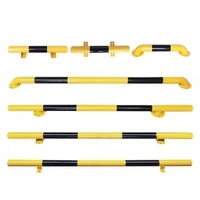 Aluminum Steel Pipe Car Stopper Parking Limiter Car Stopper Guardrail Road Isolation Guardrail