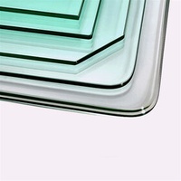 Modern villa tempered glass staircase handrail guardrail outdoor home balcony stainless steel railing