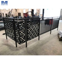 Interior Prefab Art Handrail Aluminum Indoor Stair Railings for Hotel Balustrades Handrails