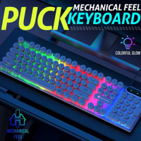 Membrane keyboards Wired Illuminated Mechanical Keyboard Desktop Notebook External Keyboard