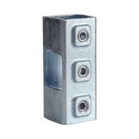 40mm Structural 4 Way Crossed Pipe Clamp Handrail Usage Easy Installation