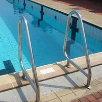 Custom Above Ground Structural Swimming Pool Water Stainless Steel Ladder Stair Handrails