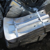 High Way Beam Crash Beam Hot Dipped Galvanized Steel Guardrail Terminale End