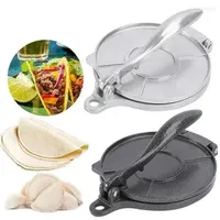 Baking Tools Homemade Pancake Corn Press Foldable Aluminum Dumpling Dough Hollow Pastry Mold Kitchen Cookware CookingAccessories