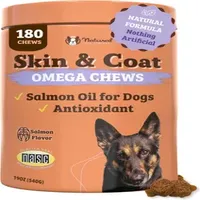 Natural Dog Company Collagen Chews for Dogs - Enhanced with Eggshell Membrane - Unique 4-Type Collagen Blend for Mobility, Hip, Joint, Skin & Coat Support - with Vitamin C and Hyaluronic Acid -90 Ct