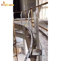 Hotel Stainless Steel Railing Post Handrail Pillars Decorative Stainless Steel Balusters Post