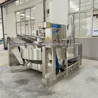 220V/380V/415V Syrup Fruit Jam Chili Sauce Moon Cake Filling Pastry Green Bean Paste Jacket Cooking Kettle