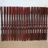 Decorative Wood Roman Balusters Balustrade Handrail
