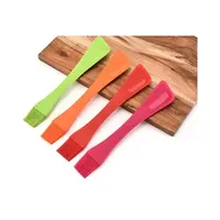 Silicone Double-Sided Pastry Brush with Spoon for Baking, Cooking, Roasting, BBQ Tool Bl11868