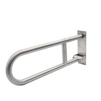 Customizes 24-Inch Toilet Handrails for the Disabled Support 500 LBS Flip up Grab bar Steel Safety Handrail Toilet Safety Rails