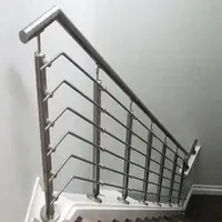 Contemporary Metal Handrail for Customization in Airport Mall Spaces