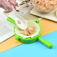 2024 Plastic Dumplings Maker Mold Hand Dough Press Dumpling Clip DIY Ravioli Pie Mould Maker Kitchen Pastry Tools Cooking Accessories