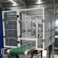 Hsj Industrial Aluminum Profile Protection Enclosure Workshop Safety Partition Robot Guardrail