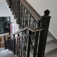 Powder Coated Vealla Customized Foshan Railing Aluminum Fence Staircase Handrail Factory