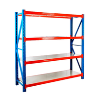 Adjustable Medium Duty Steel Shelving Storage Rack Shelves Stainless Steel Storage Shelf / Rack Holders Storage Racks