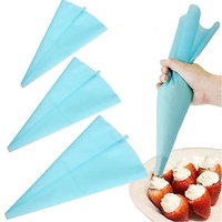 Disposable Silicone Pastry Bag Tips Kitchen Diy Icing Piping Cream Reusable Pastry Bags