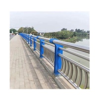 Outdoor Bridge Aluminum Fence Railing Handrail Secure Metal Construction with Metal Frame and Wire Usage for Balcony Fencing
