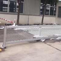 Roadway Guardrail Expandable Safety Barrier Black Red Yellow White OEM Customized Exterior Facade Wrapping Barrier