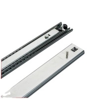 Support OEM Foshan Customized 53mm Full Extension Heavy Duty Ball Bearing Slides Telescopic Handrail With Nails
