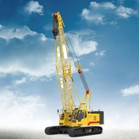 Crane Hydraulic Crawler Crane 55 ton XGC55 with 52m Boom Crane for Sale