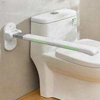 Factory direct sales bathroom stainless steel safety handrail toilet booster rack