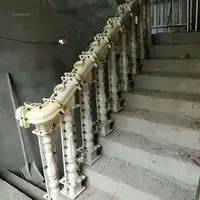 European Roman Column Mold ABS Plastic Steel Cement Cast-in-place Stair Handrail Guardrail Mold Indoor and Outdoor Thicken Mold