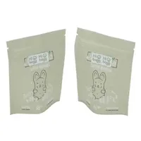 BOPP Food Snack Nut Dry Bread Stand up Flat Bottom Pouch Bag Plastic Package Bags Sachet