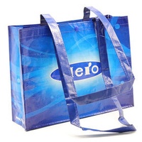 China Manufacturer Custom Reusable Shopping Bag Bopp Laminated Recycled PP Woven Bag