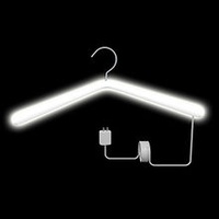 Clothes shop LED luminous clothes racks