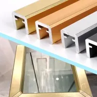 Indoor Use Multi-Color Aluminum Alloy Railing Light Luxury Style Decoration Stair Handrail