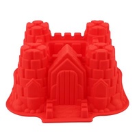 Pan For Birthday Kitchen Bakeware Pastry Tool Silicone Cake Pan For Castle Viable Baking Mold