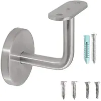 Stair Railing Metal Bracket Balustrade Rail Stainless Steel Stair Handrail