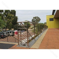 Manufacturer 304 Modern Stair Handrail Crossbar Handrail Bracket Railing