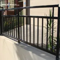 High Quality Metal Designs Stair Cover Aluminum Handrail for Stairs Outdoor