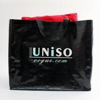 Manufacturer Custom Reusable Shopping Bag Bopp Laminated Recycled PP Woven Bag With Logo Printed