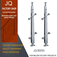 2020 hot sale modern stainless_steel_balustrade stainless steel tube stair railing fencing handrails tube handrail