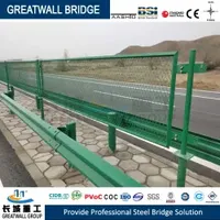 Highway Guardrail Network Railway Frame Guardrail