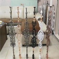 Wholesale Iron/Aluminium Design for Stairs Balustrade Posts Steel Pipe Stair Handrail