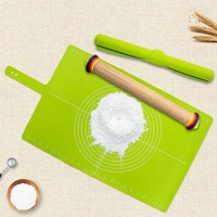 2021 Viable Viable Hits For Amazon Silicone Pastry Baking Stick Non Bake Sheet Dough Silicone Baking Mat