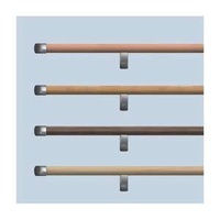 Hot Selling Cheap Solid Wood Handrails Shower Grab Rail Bar Wood Handrail for Wall
