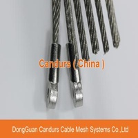 Flexible Stainless Steel Handrail Mesh For Handrail Protection